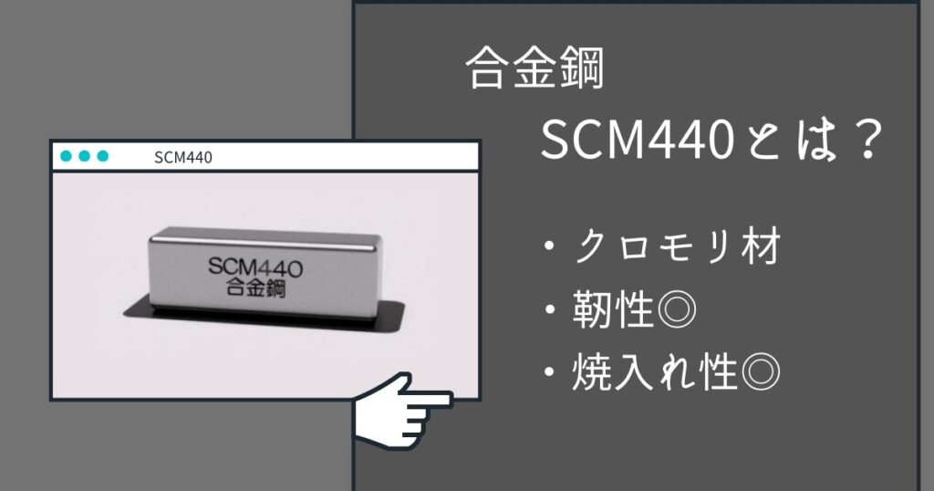 普通鋼・特殊鋼 SCM440 (クロモリ4) 切板 板厚 22ｍｍ 250mm×450mm-